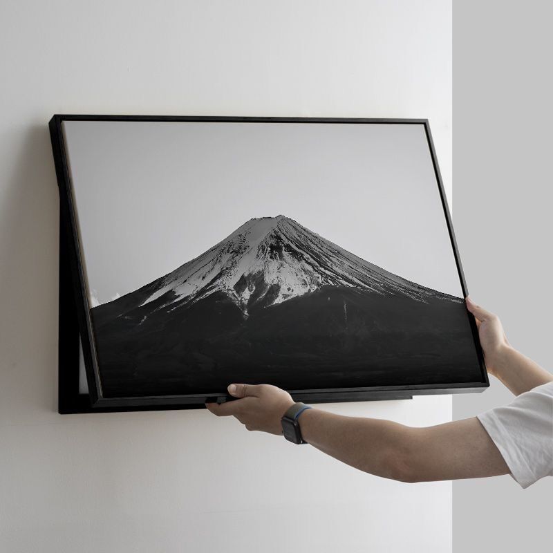 Modern Landscape Decorative Painting for Electric Meter Box, Light Luxury Living Room Power Distribution Box Cover Hanging Painting, Horizontal Minimalist Mount Fuji Hanging Painting Modern Landscape Decorative Painting for Electric Meter Box, Light Luxury Living Room Power Distribution Box Cover Hanging Painting, Horizontal Minimalist Mount Fuji Hanging Painting
