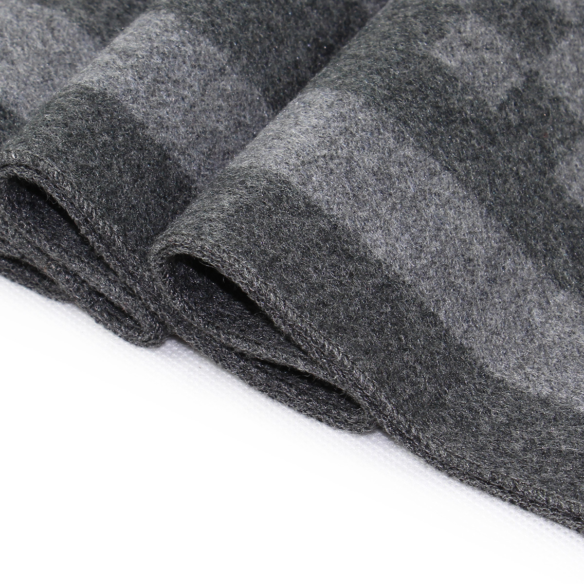 Sciarpa a quadri unisex Sciarpa calda invernale in misto lana da uomo_voghion.com