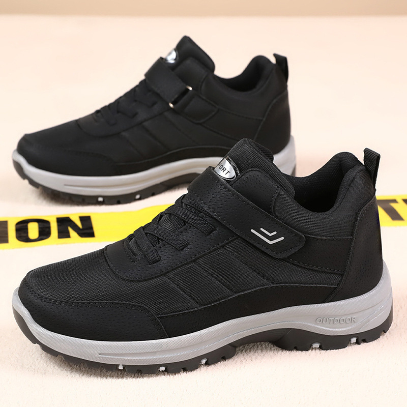Men's Walking Shoes, New Spring Outdoor Sports Hiking Shoes, Velcro Convenient Travel Shoes, Couple's Large Size Shoes for the Elderly