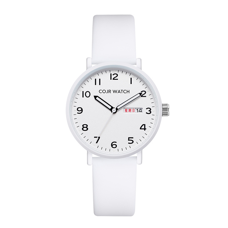 White double calendar