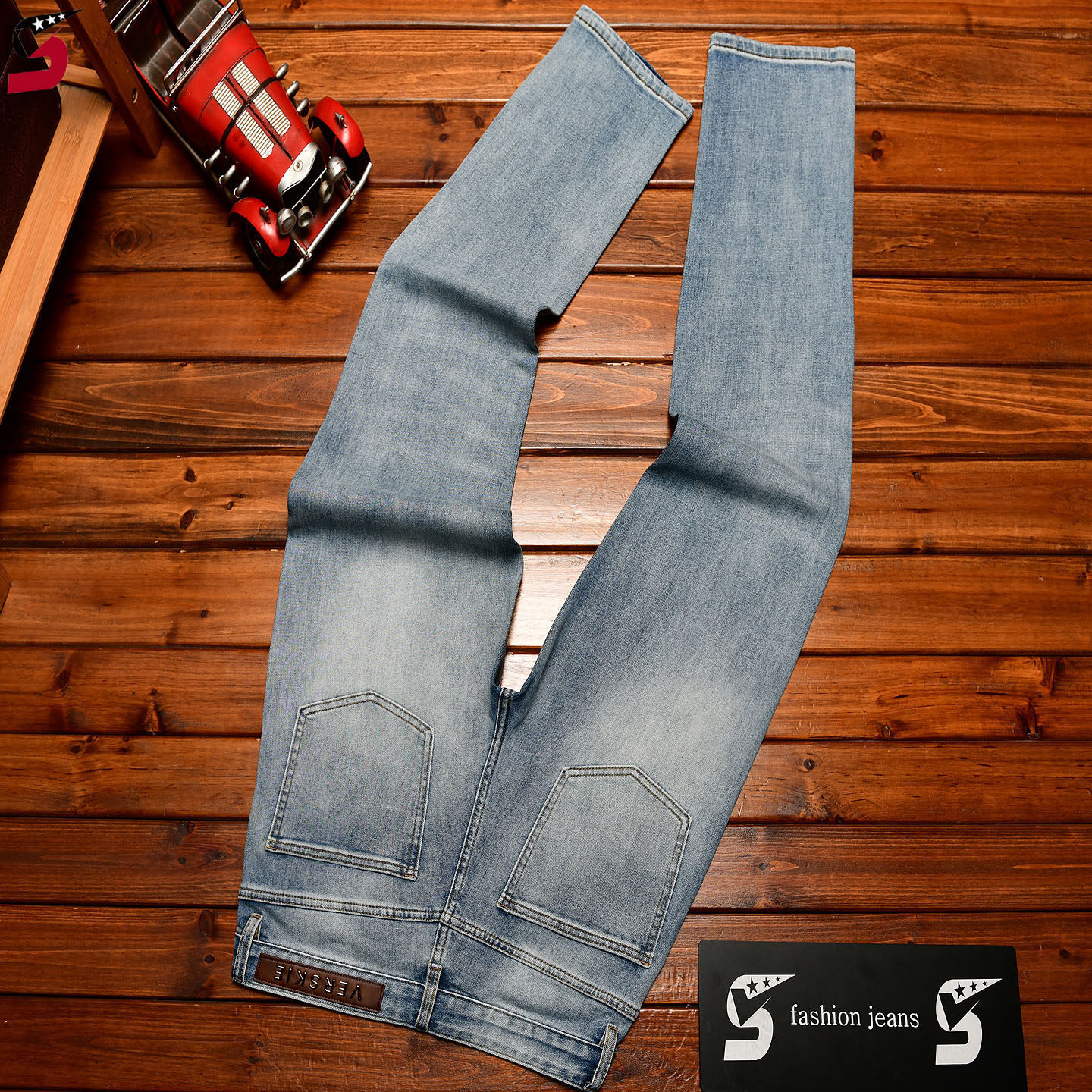 Jeans da uomo di alta gamma, vestibilità slim, gamba dritta, elasticizzati, con strass, stile streetwear, estivi e primaverili, pantaloni lunghi_voghion.com