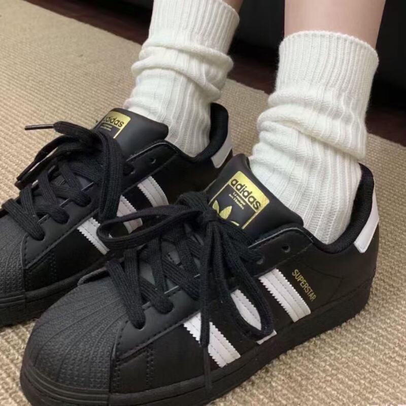 Putian pure original gold label laser shell toe casual white sneakers for couples and students, high aesthetic value sports shoes Putian pure original gold label laser shell toe casual white sneakers for couples and students, high aesthetic value sports shoes