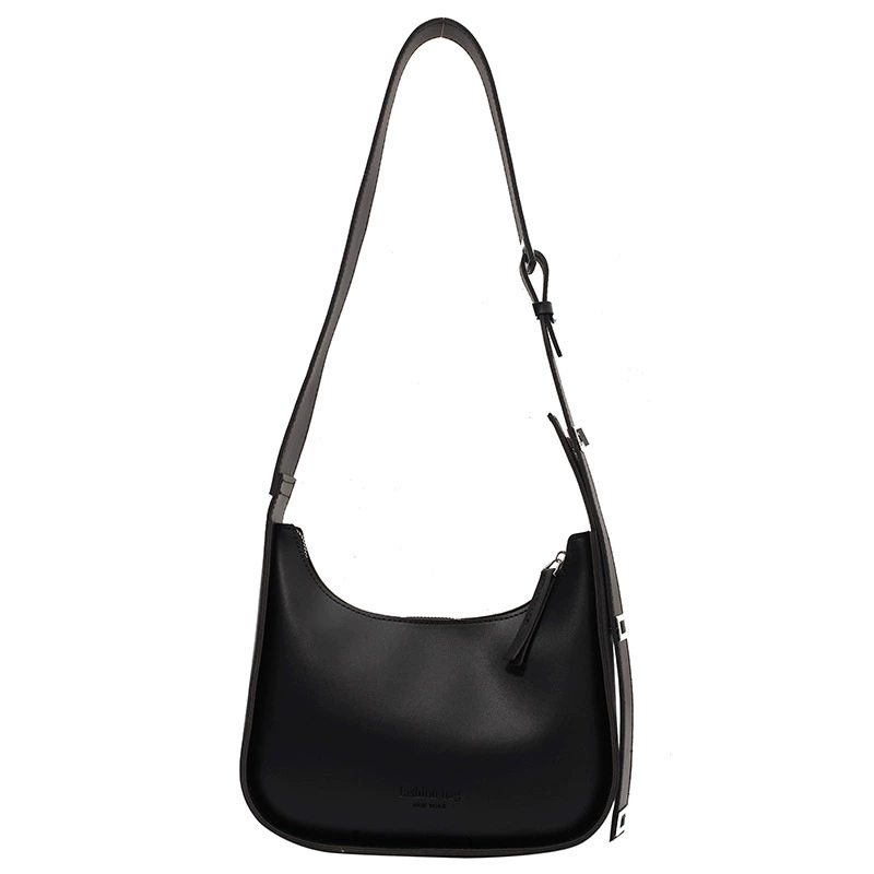 One-Shoulder Bag with Universal Strap, Faux Leather Crossbody, Stylish Everyday 4 Colors