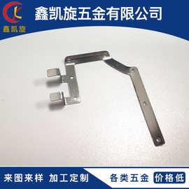五金冲压不锈钢天线弹片定制加工来图来样pcb接线