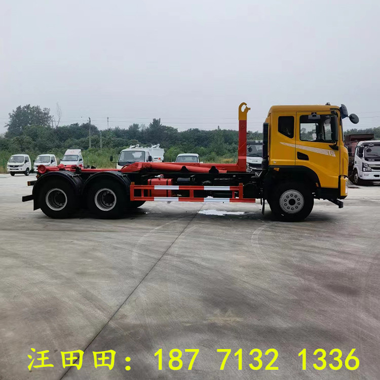 华神T5后八轮套臂垃圾车 (4)