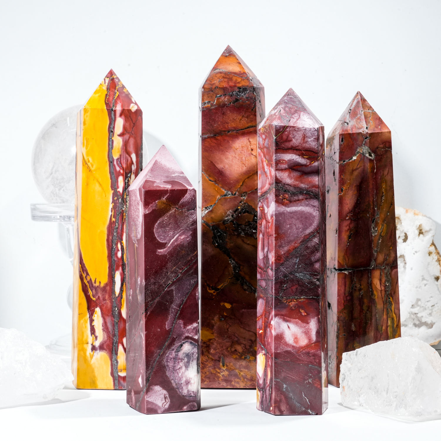 Egg yolk stone column / 8-9cm
