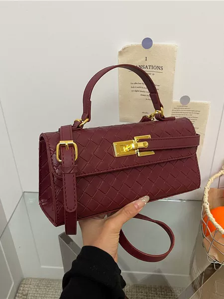 2026 Spring/Summer New Small Square Bag Simple and Stylish Casual Handbag for Women High-Value Niche Handheld Crossbody Bag
