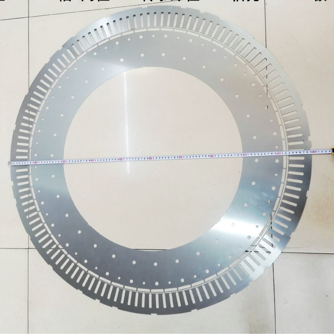 448#定子外径990-126槽-内径860-转子856轴孔600定转子铁芯冲片