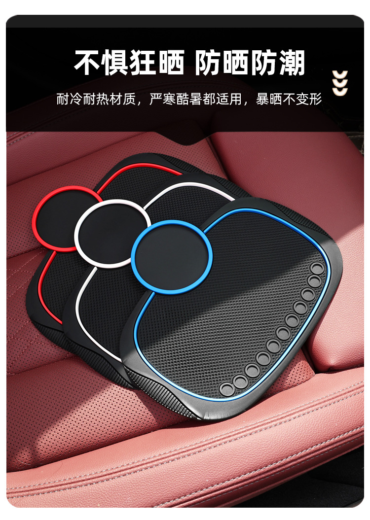 Car multifunctional mobile phone bracket navigation car center console fixed support bracket new 360 rotation