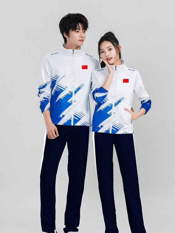 春と秋の運動会クラス制服ツーピーススーツ男性ツーピーススーツ女子高校制服活動服グループチームユニフォーム|undefined