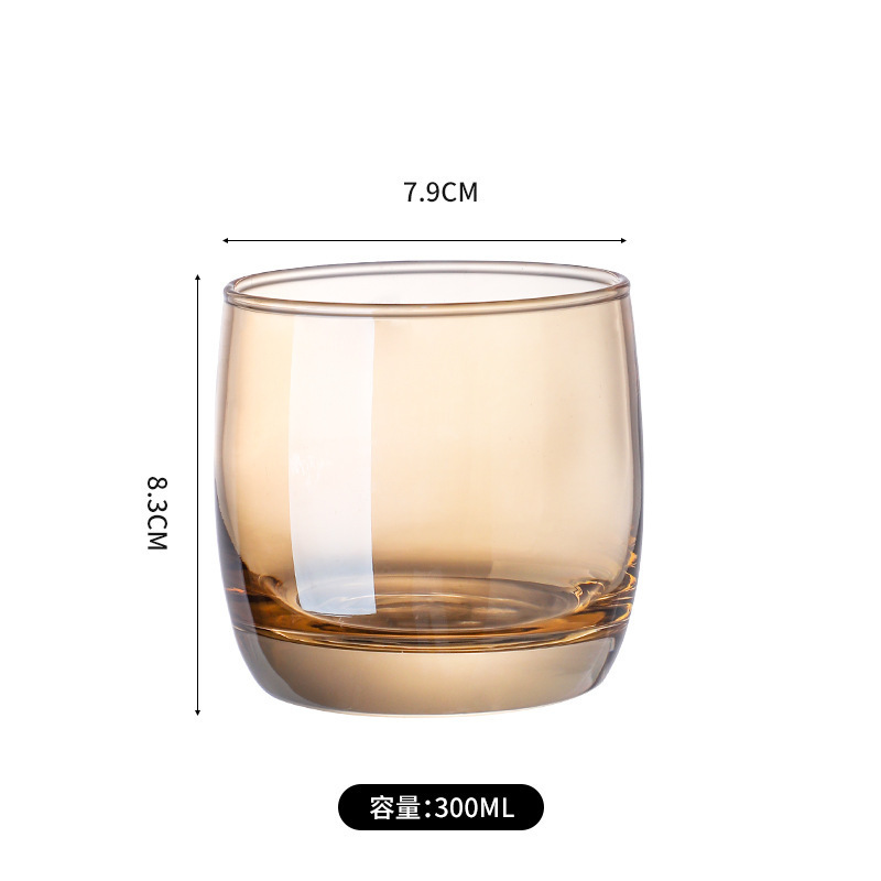 家用创意简约情侣刷牙杯酒店客房玻璃漱口杯牙刷杯客栈水杯洗漱杯|undefined