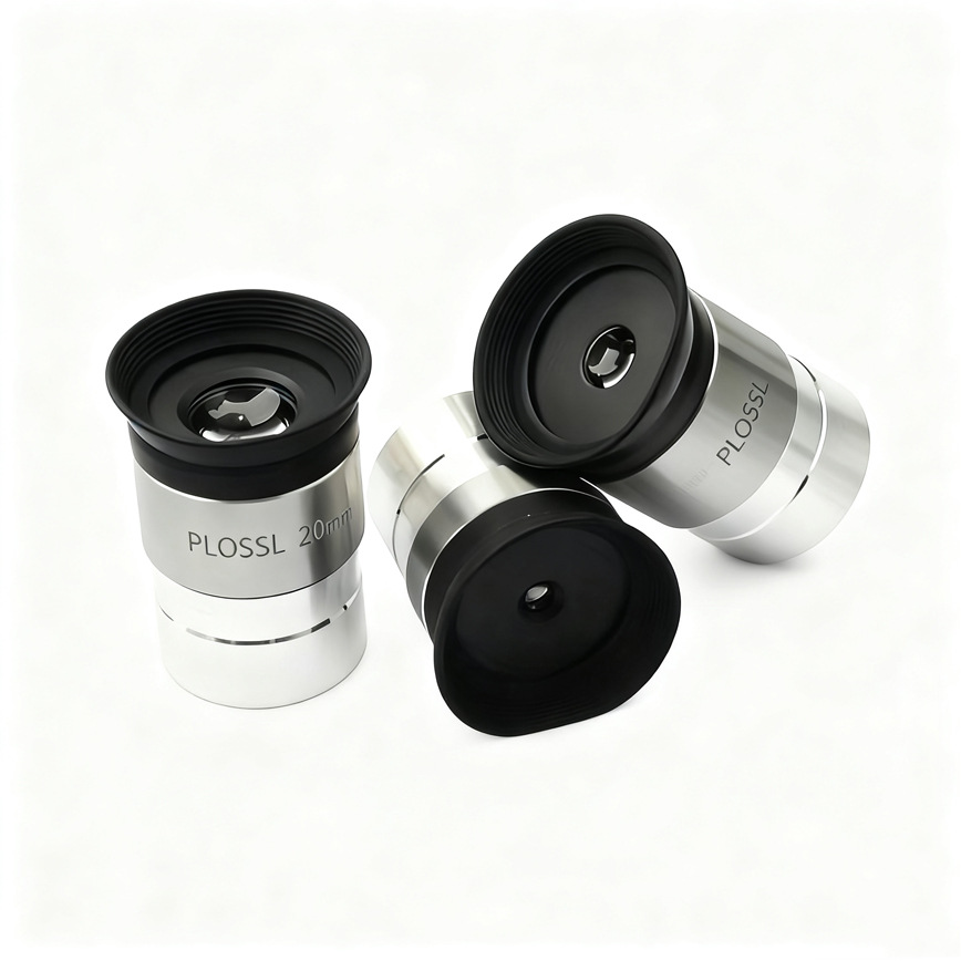 天文望远镜配件PL目镜1.25英寸4mm 10mm 20mm 25mm目镜普罗索目镜