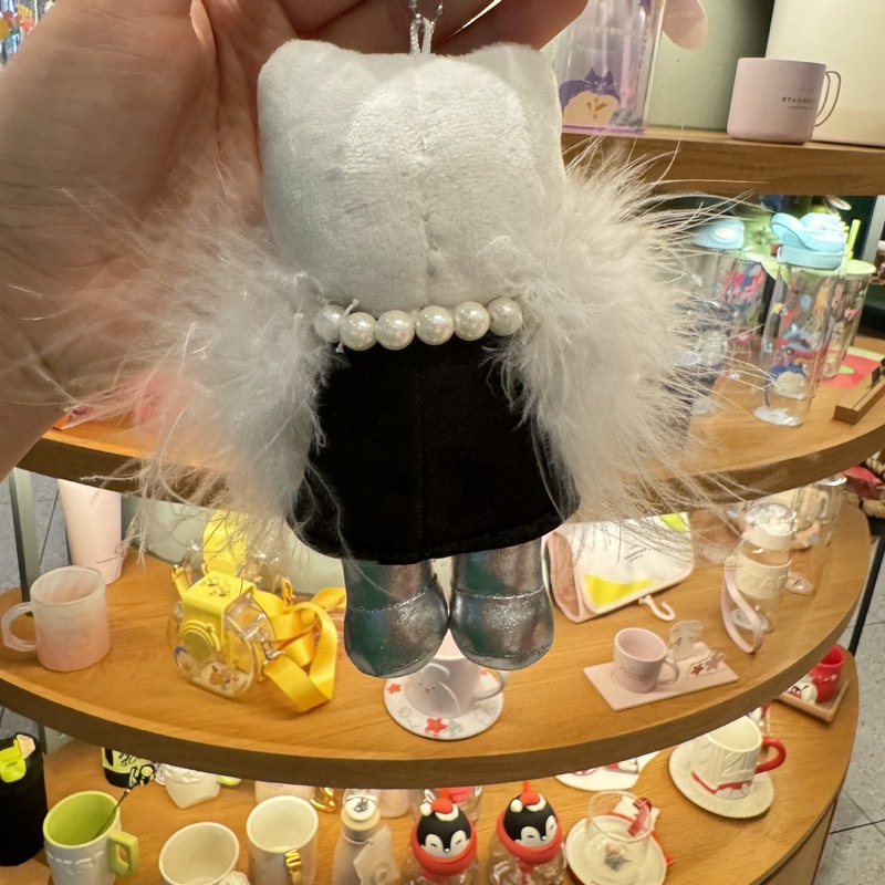 卡通动漫网红小香风皮草KT钥匙扣挂件公仔女生背包装饰小玩偶批发|undefined