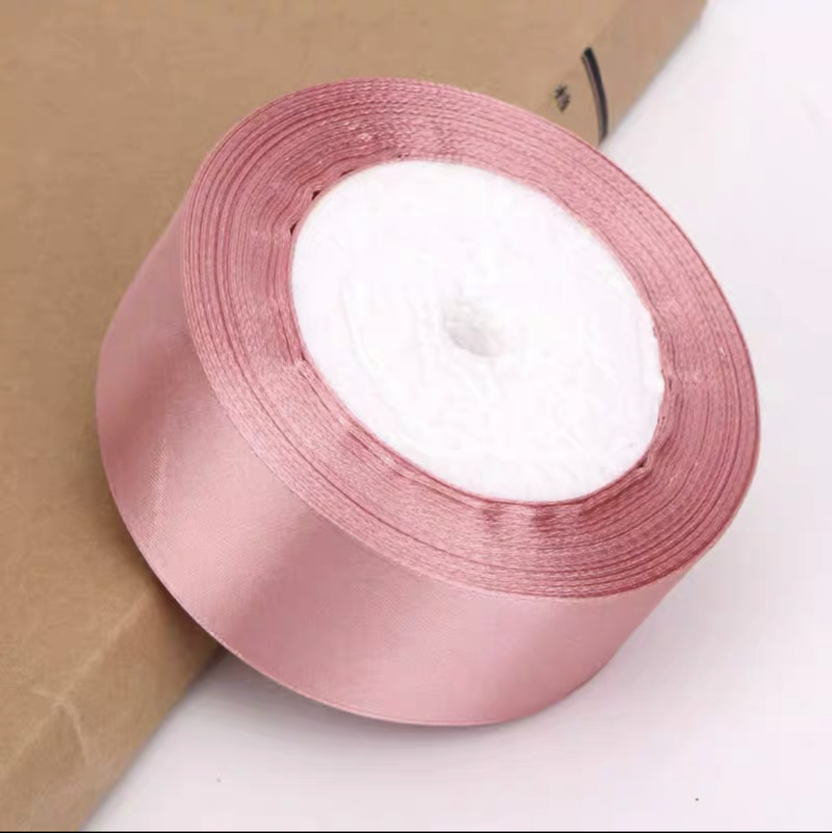 Cinta de 4cm cinta hecha a mano material de flor de rosa de bricolaje cinta de satén material de lazo cinta floral embalaje de regalo