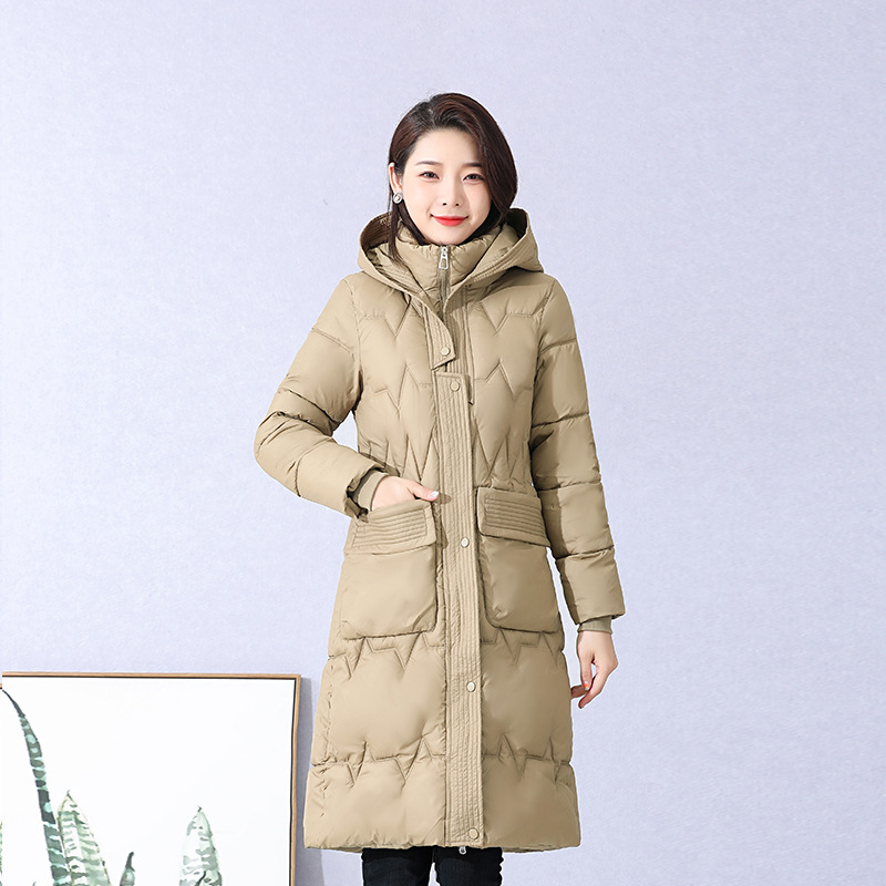 Women's clothing clearance discount down cotton-padded overknee mid-length lightweight 2023 new winter coat Women's clothing clearance discount down cotton-padded overknee mid-length lightweight 2023 new winter coat