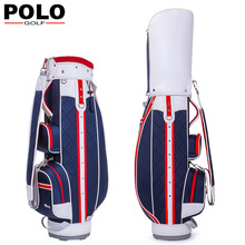 polo新款高尔夫球包男女轻便球杆包标准包尼龙配PU皮全套球杆袋