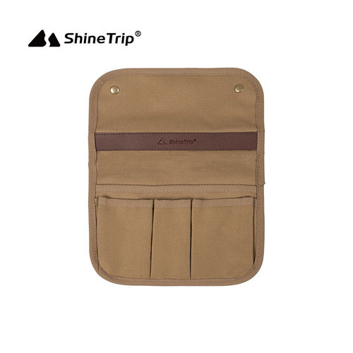 Shanqu Outdoor Camping Kermit Chair Armrest Hanging Bag Side Multi-Function Storage Bag Portable Storage Bag