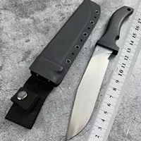 【Big Mad Dog MAD DOG】Экспортная именная версия прямого ножа K-shelf, специальный боевой инструмент для выживания из нержавеющей стали высокой твердости