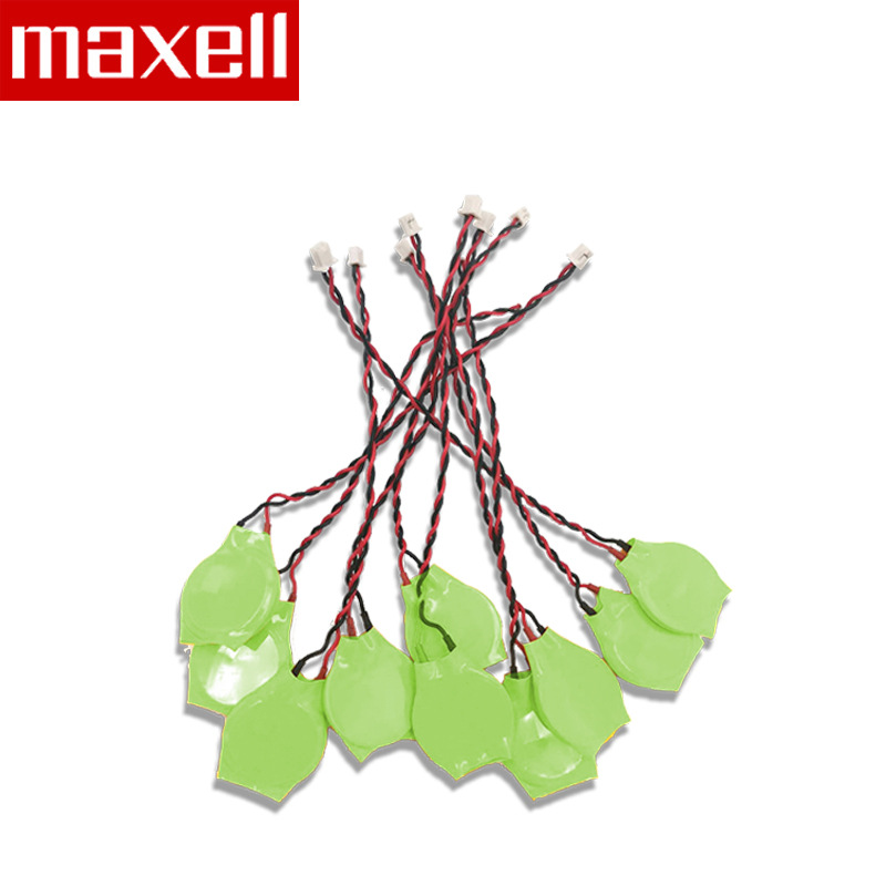 麦克赛尔Maxell纽扣电池CR2032带线插头CR2032可制作各种带线插头