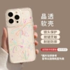 [Colorful Fireworks] Transparent Soft Case★Lens Protection★Without Lens Film