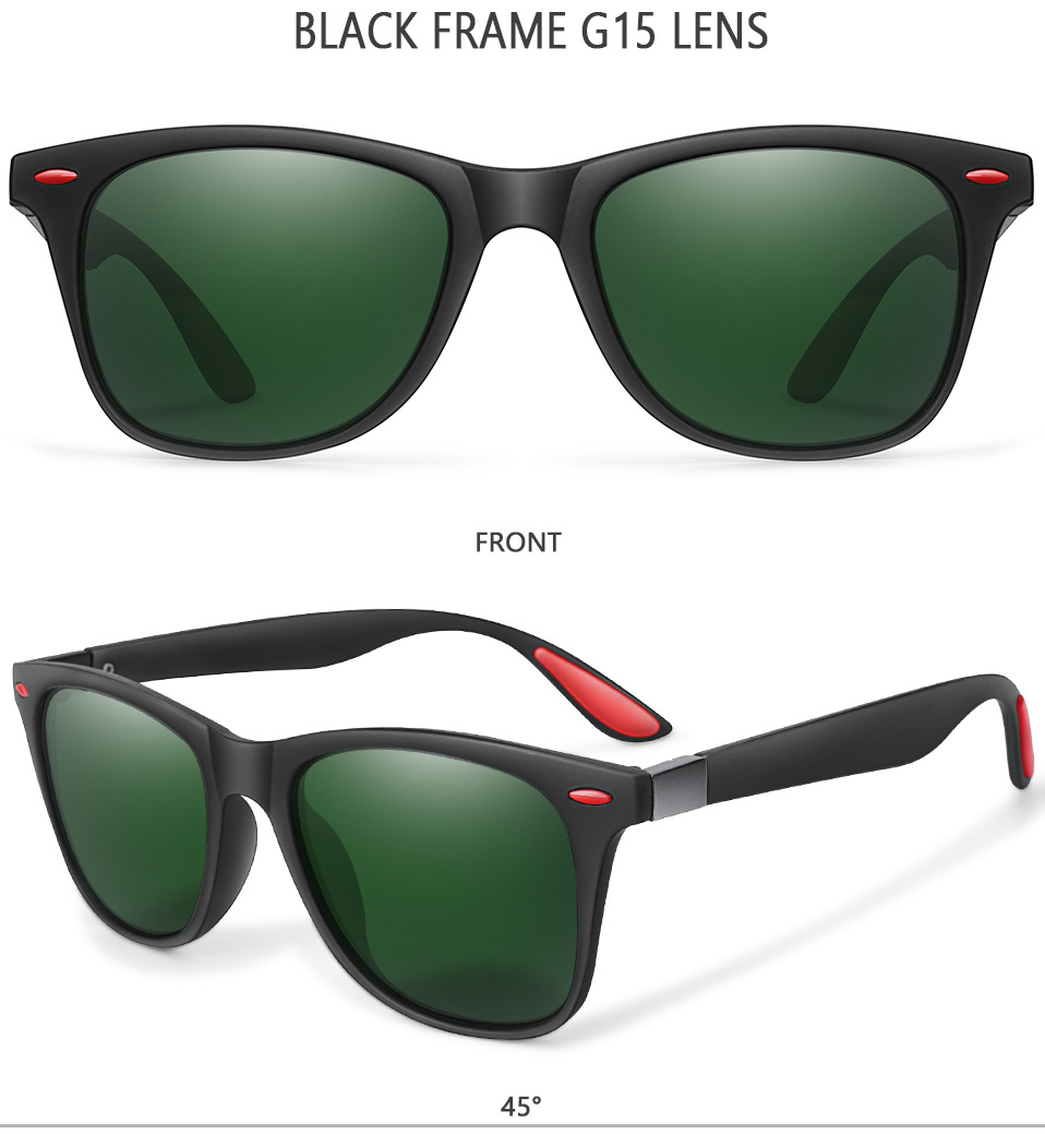 P21 Karsti pārdodu vīriešu polarizētās saulesbrilles Āra makšķerēšana Vadītāja spogulis Polarizēts_voghion.com