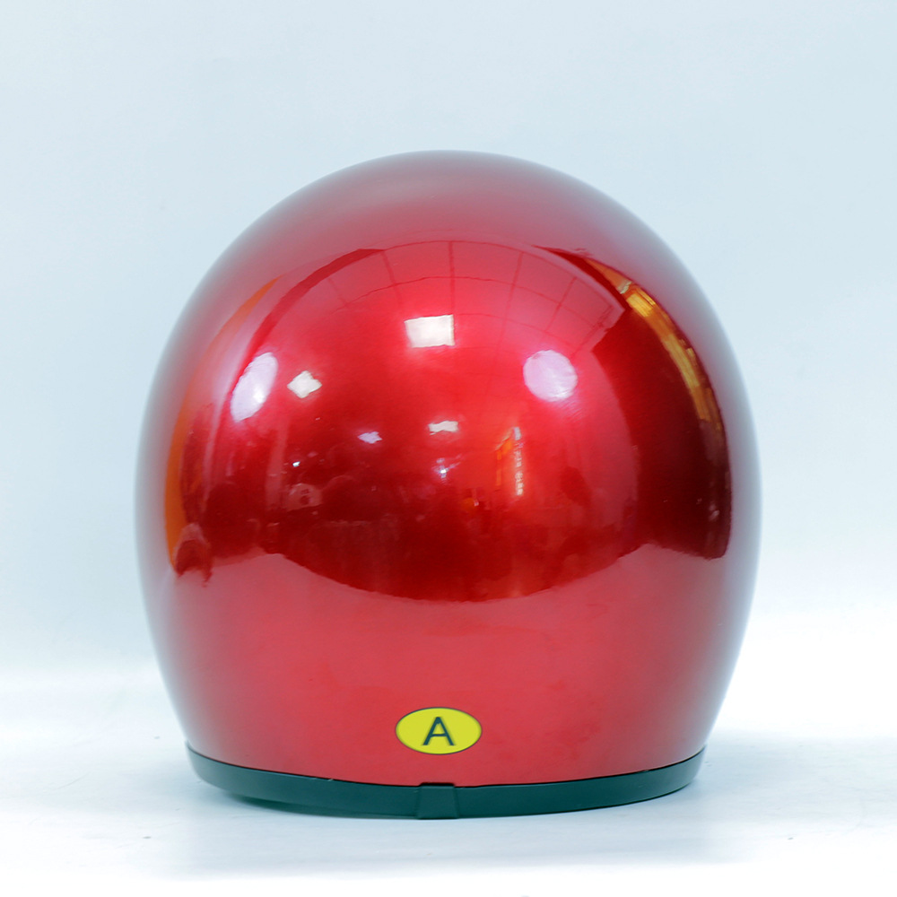 Japanese-Style Pointed Helmet Retro Cruiser Rider Helmet Motorcycle Scooter Fiberglass All-Season Space Full-Face Helmet