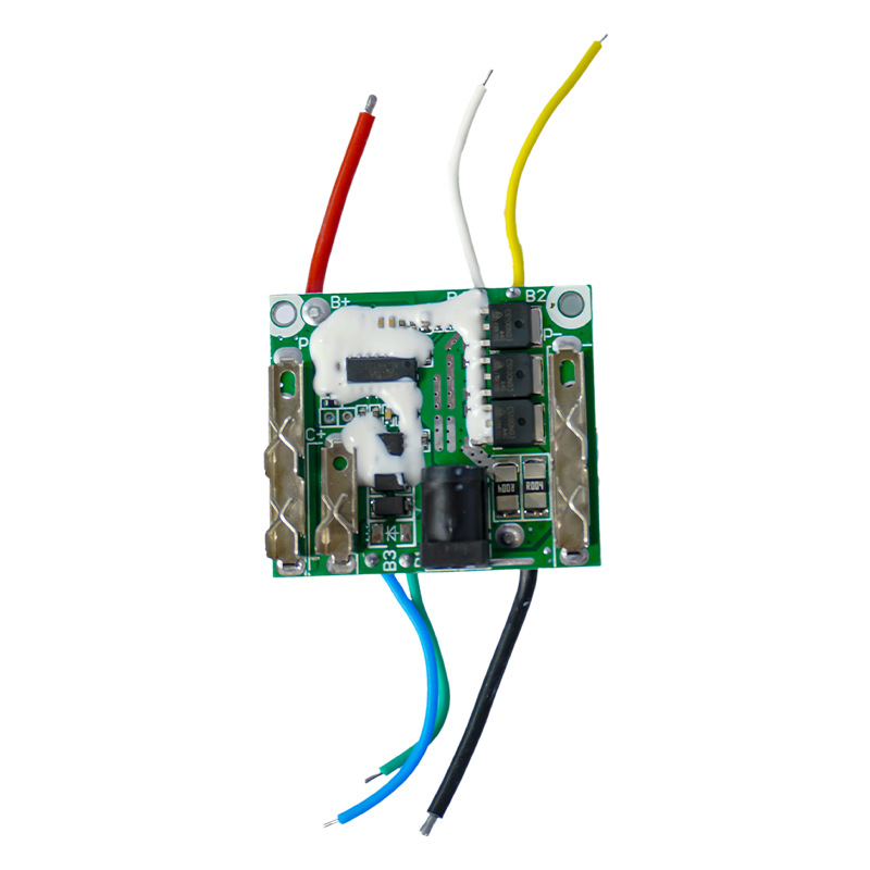 Sin luz Makita 5 cuerdas 21V batería de litio placa de protección taladro eléctrico llave martillo eléctrico amoladora angular jardín tijeras eléctricas