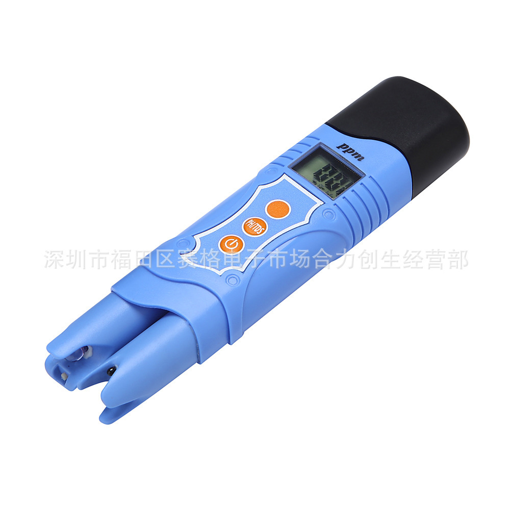 三合一多功能水质测试笔 PH笔+TDS+温度 便携式PH计 0.01精度