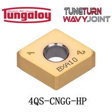 Tungaloy泰珂洛4QS-CNGG120404-HP刀片BR35F G級80度菱形CBN刀片