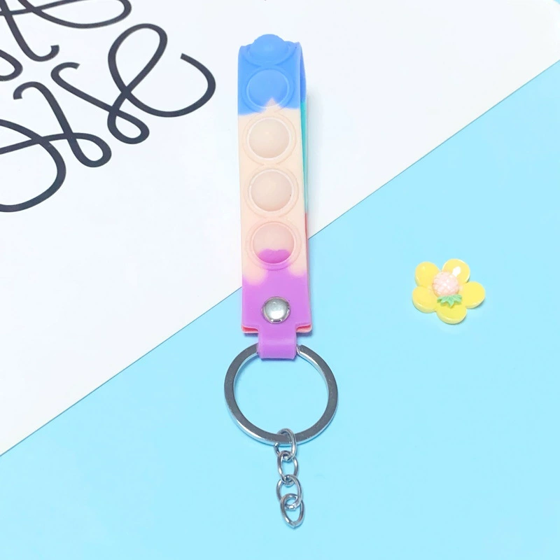Trend keychain, bracelet PVC, accessory