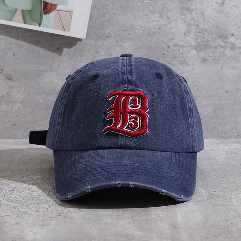 three dimensional solid color baseball cap