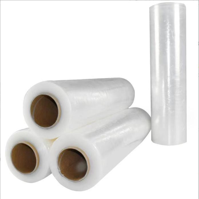 工厂直销缠绕膜自粘打包膜PE拉伸膜厂家工业保鲜膜托盘保护膜围膜