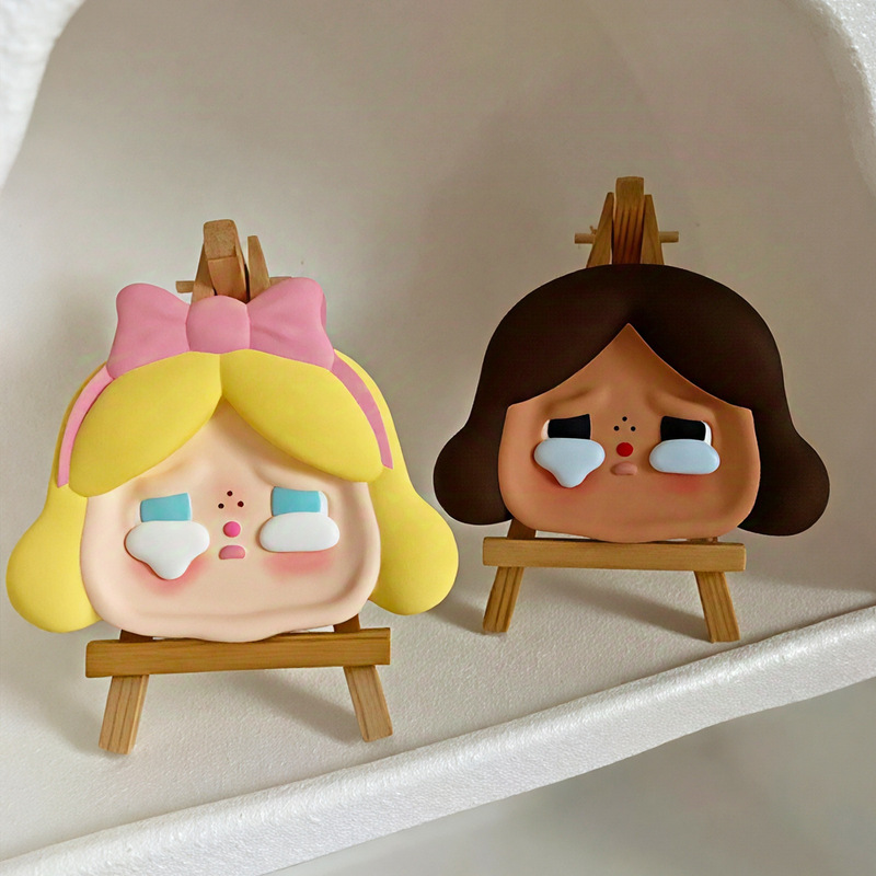 [99% Flawless] Crying Baby Plate Series Aromatherapy Plaster Doll White Embryo Handmade DIY Artwork Wholesale