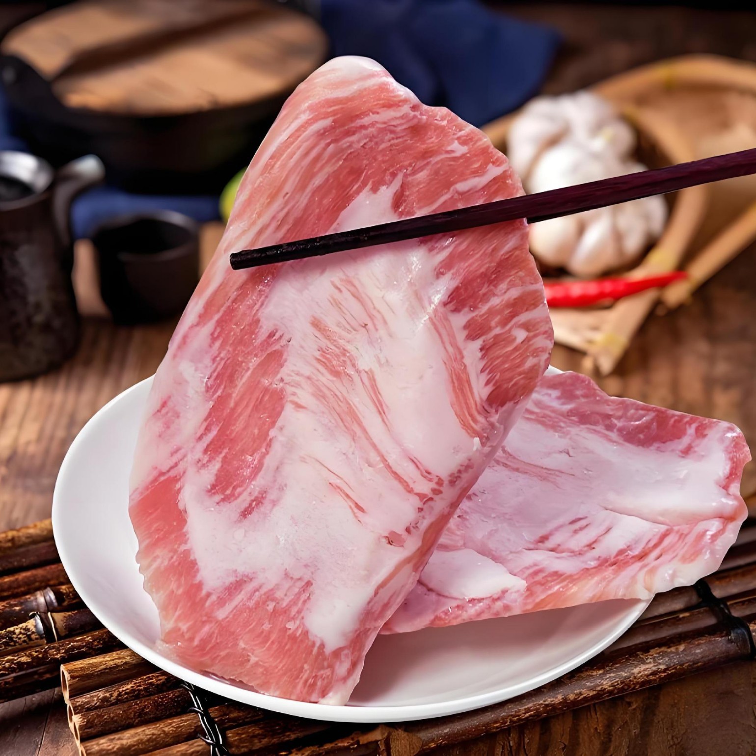 双面精修肉青 松板肉 猪精肉 面肉 烤肉食材批发