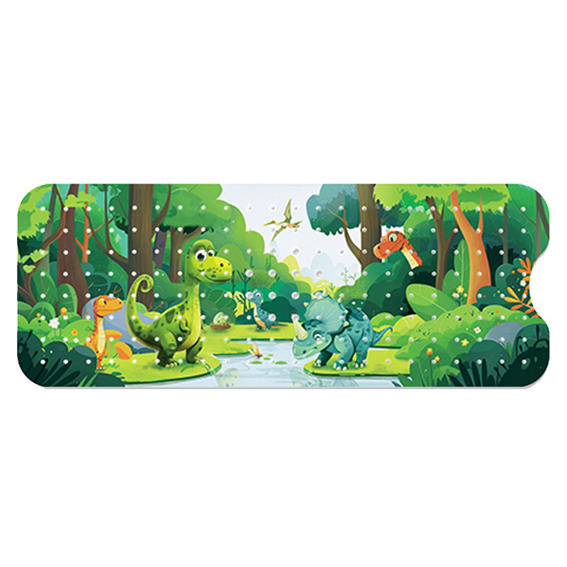 Alfombrilla antideslizante para baño con diseño de océano de dibujos animados para niños de Amazon, alfombrilla antideslizante para piscina, baño, alfombrilla antideslizante