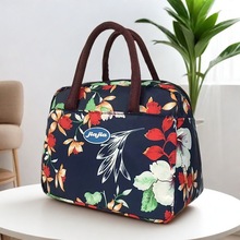 2024新款手提包女包加厚防泼水便当包妈咪小布包牛津布手拎妈妈包