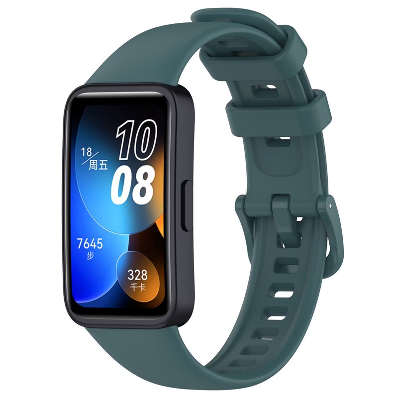Huawei Band 8/9/10 用シリコン製スマートバンド交換用リストバンド|undefined