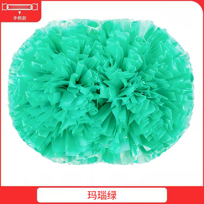 Porristas Bola de flores porristas mano flor mano sacudida flor danza rendimiento mano flor porristas flor bola de color rendimiento image 160