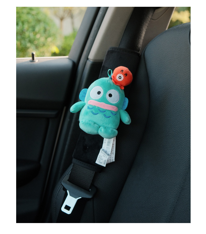 Cute Car Seat Belt Shoulder Cover Car Seat Belt Handle Cover Car Interior Decoration Supplies Ornaments Mr. Hanton