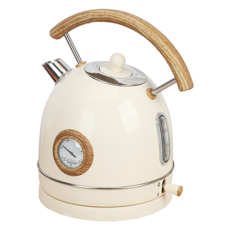 Mate verde retro hogar anti-scalder caldera eléctrica 304 de acero inoxidable apagado automático de gran capacidad hervidor