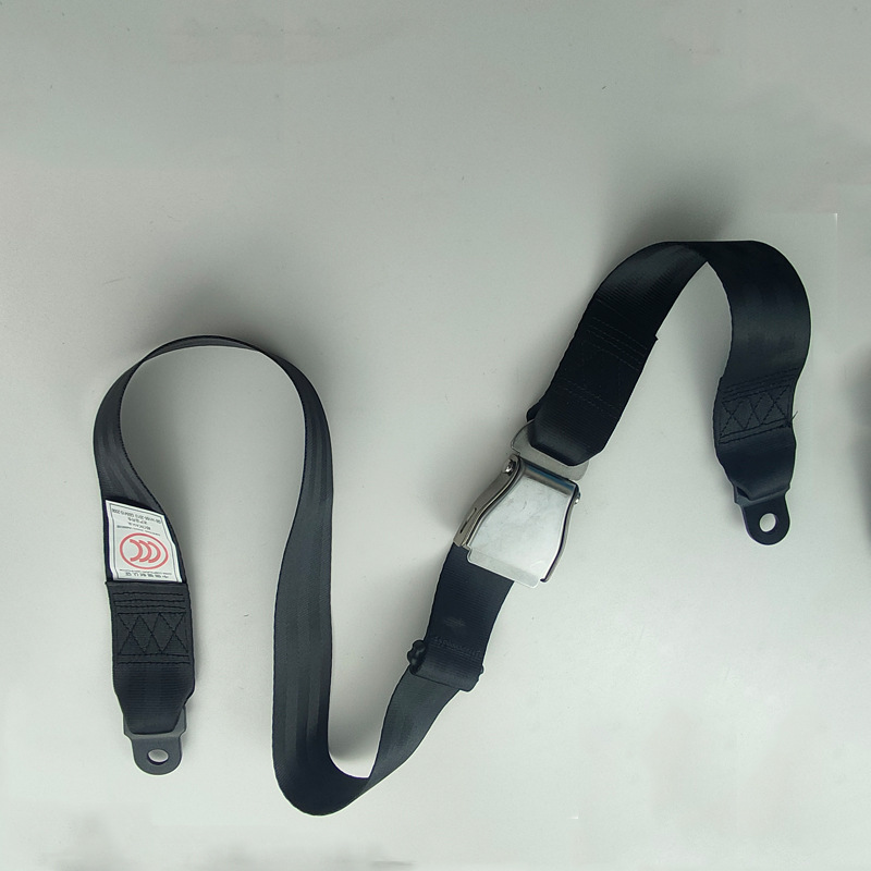 Stainless Steel Aircraft Two-Point Safety Belt, Bus, Passenger Car, Aviation Amusement Equipment, Two-Point Waist Safety Belt