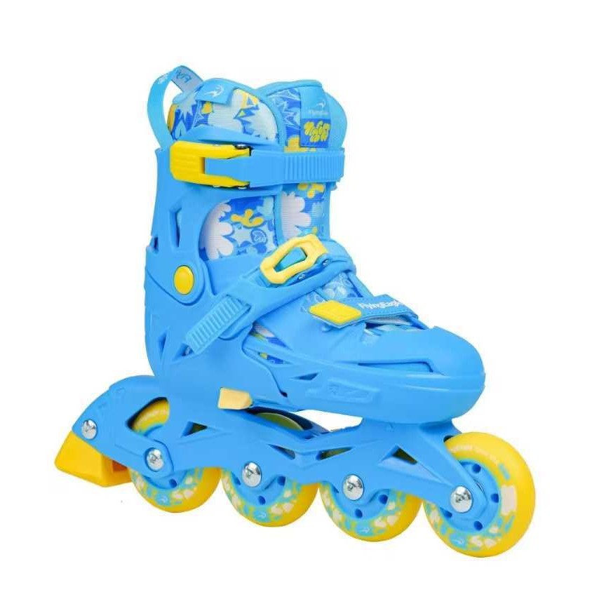 Flying eagle skates children's roller skates night elf beginner full set of men's and women's lock wheel adjustable fancy official