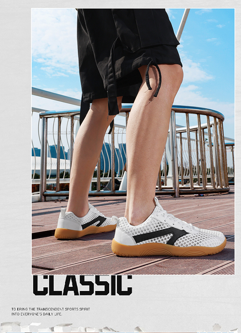 2026 New Model Foreign Trade Summer Mesh Breathable Large Size Shoes Cross-Border Versatile Barefoot Wide-Toed Sneakers_vogvips.com