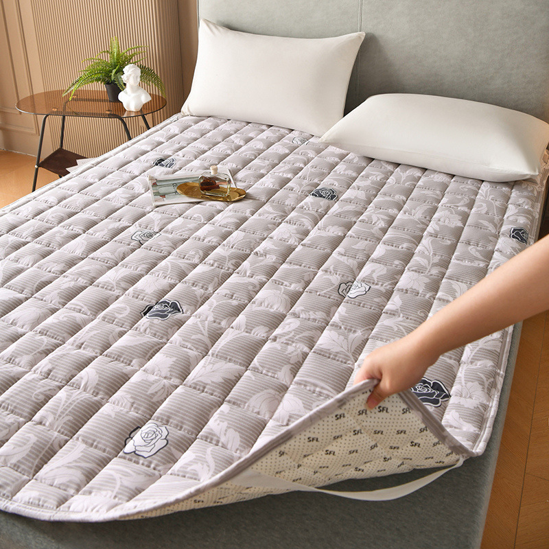 2025 New Category a Maternal and Infant Grade Four Seasons Cotton Brushed Mattress Pure Cotton Feather Silk Cotton Mattress Wholesale