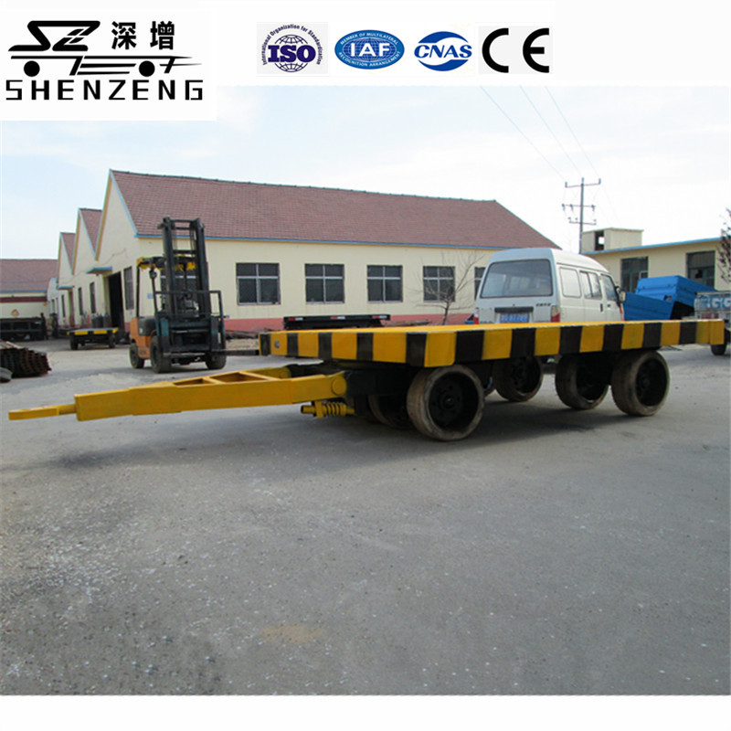 平板拖车 牵引车 30T8轮重型低平板拖车 深增牌