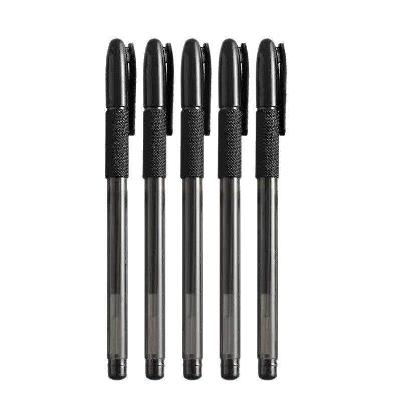 Black Pearl Black Gel Pen High-End Business Signature Pen Black Ink Pen Office Stationery 0.5mm