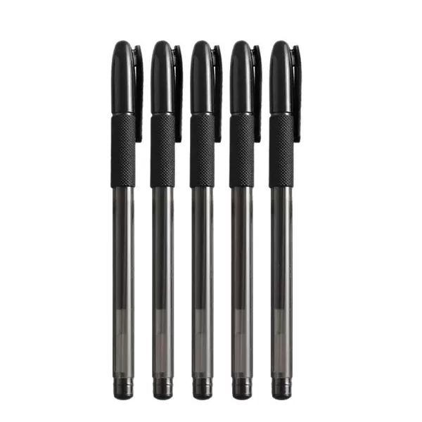Black Pearl Black Gel Pen High-End Business Signature Pen Black Ink Pen Office Stationery 0.5mm