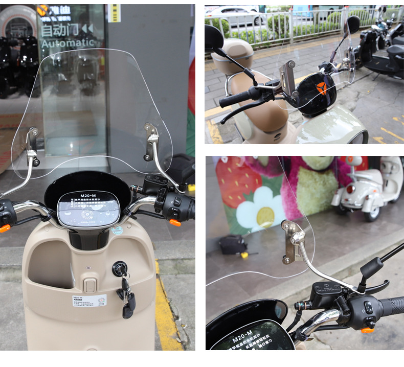 Yadi special electric car windshield windshield battery car modified accessories front windshield HD windshield