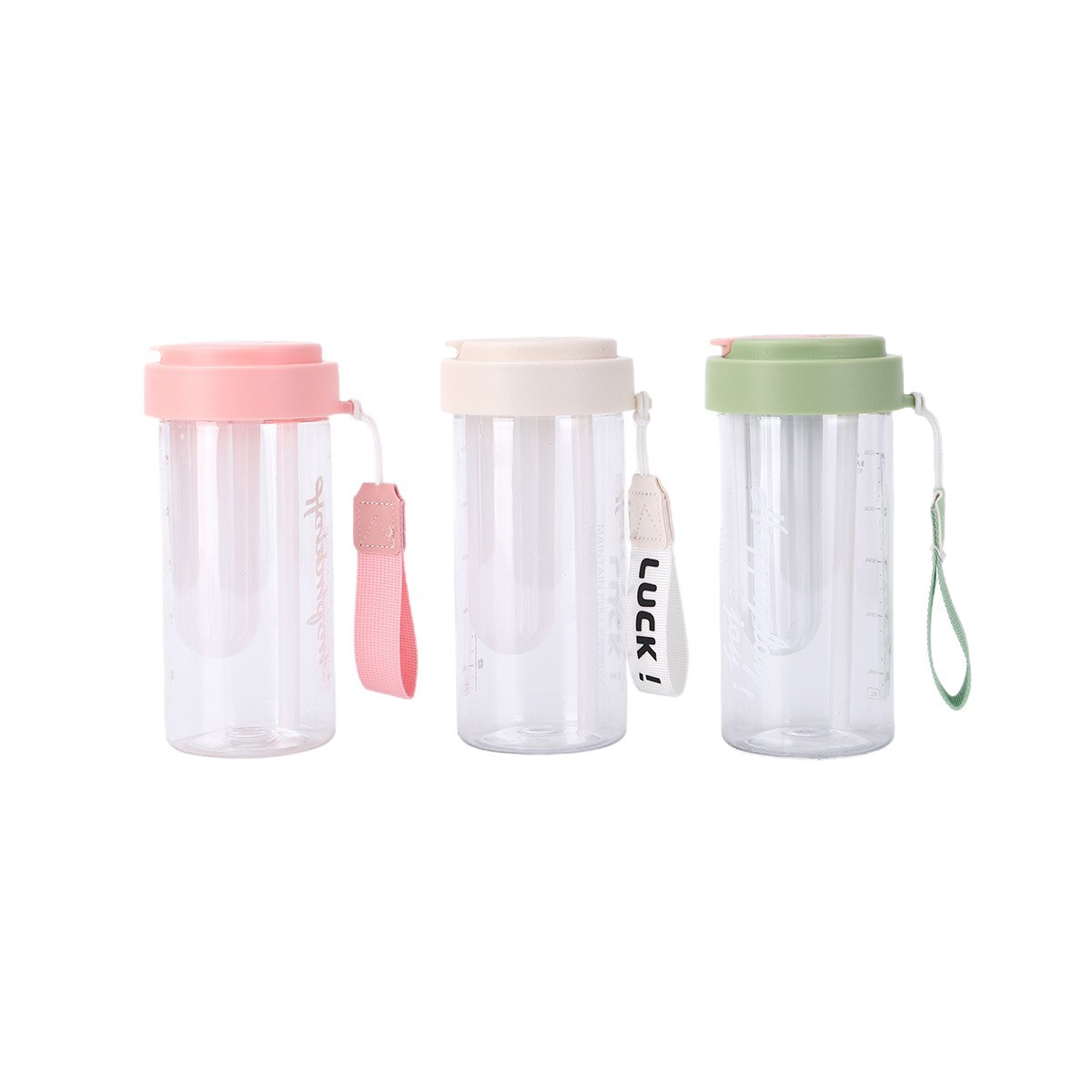 Simple And Stylish Tritan Plastic Large-Capacity Summer Student Top Quality Cup, High-Temperature Resistant Straw Water Cup_voghion.com
