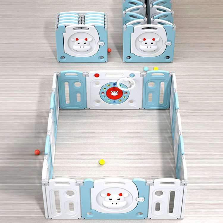 Youxue valla de protección infantil valla de juego para bebés valla plegable para pisos domésticos interiores para niños pequeños al por mayor